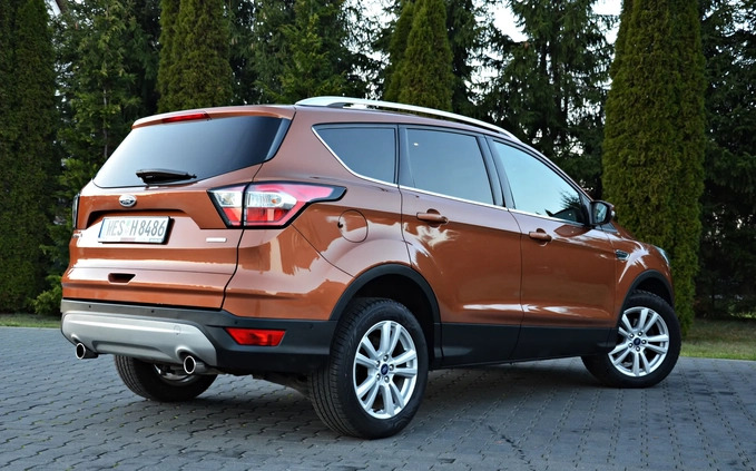 Ford Kuga cena 73900 przebieg: 86000, rok produkcji 2017 z Chodzież małe 781